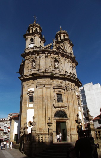 Santuario de la Peregrina, en Pontevedra.