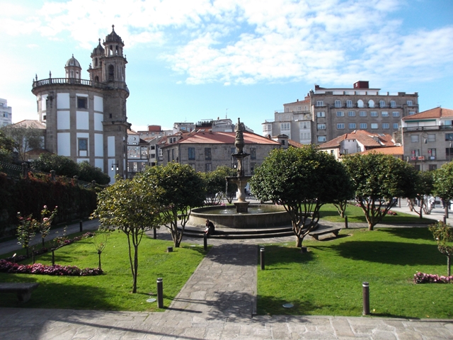 El santuario de la Peregrina, Pontevedra