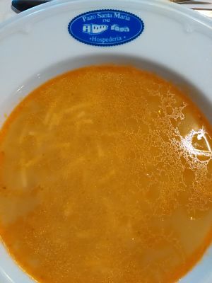 Deliciosa sopa de cocido