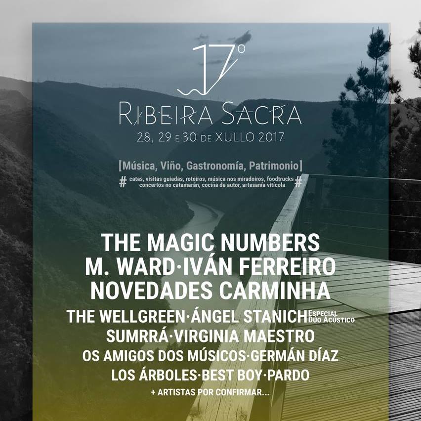 Ribeira Sacra Festival 2017: música, vino, gastronomía y patrimonio