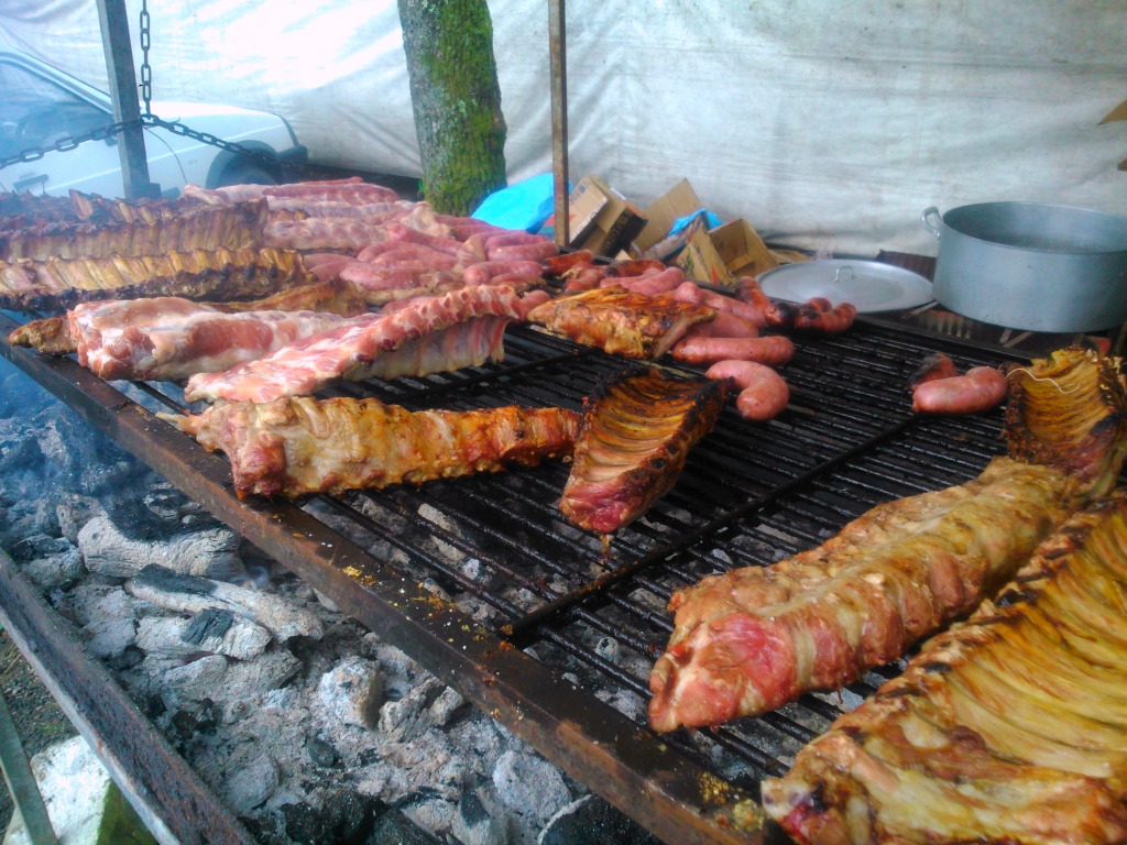 Churrasco en Lestedo.