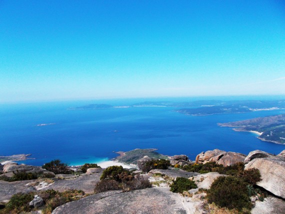 Costa da Morte desde el Monte Pindo.