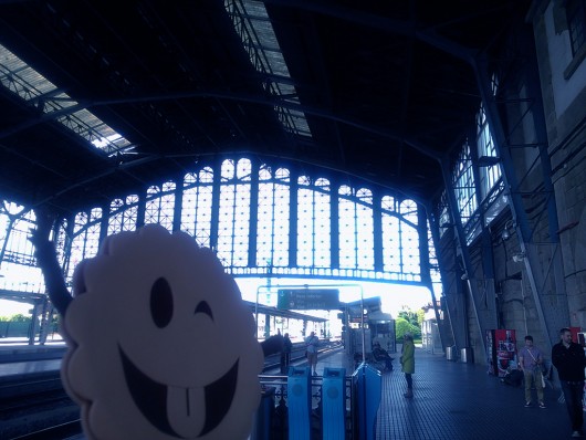 Estación de tren de Santiago de Compostela.