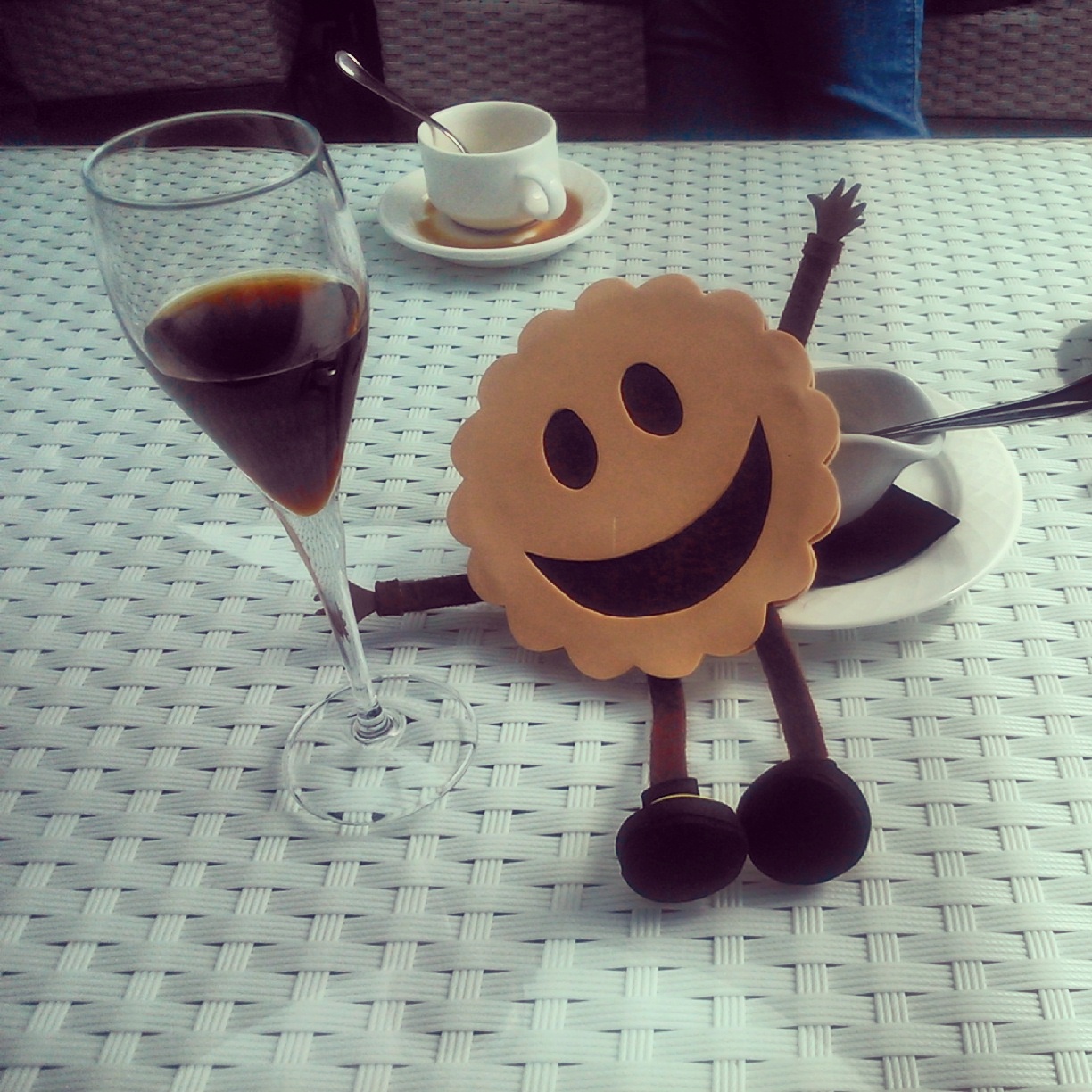 Momento café en las Bodegas Martín Códax.