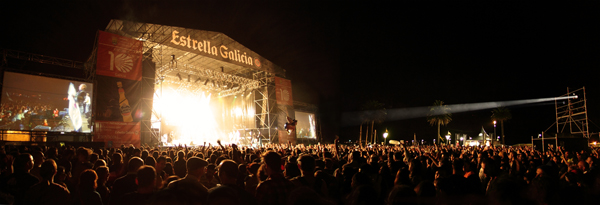 Panorámica del Festival de Ortigueira