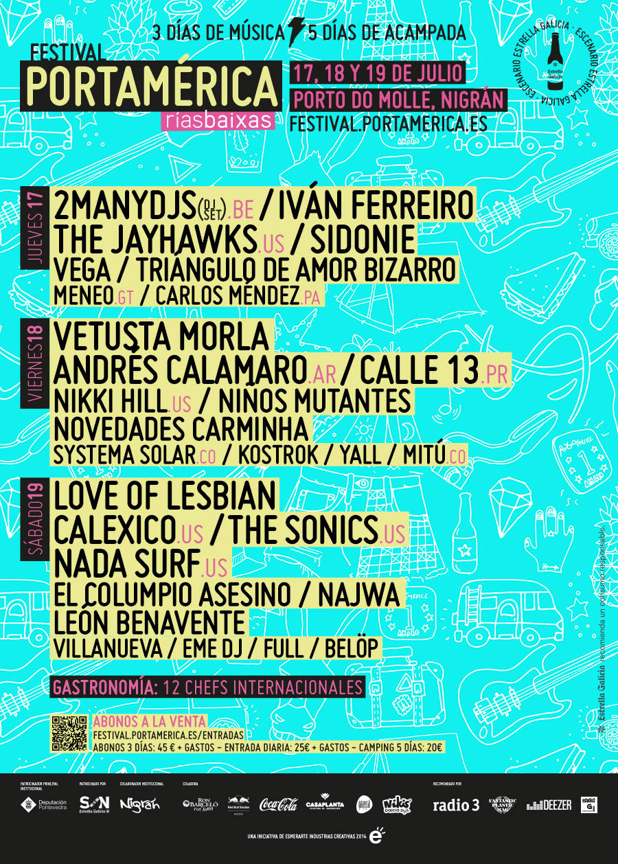 Cartel Portamérica 2014