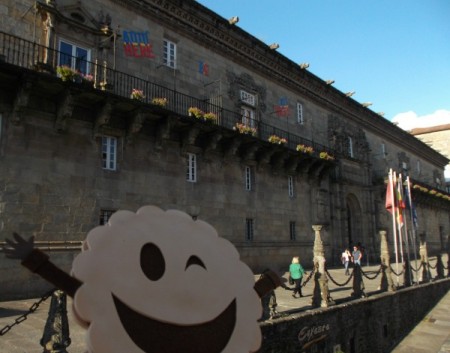 Hostal Parador dos Reis Católicos. En Santiago de Compostela