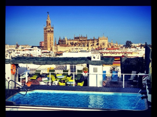 Sevilla desde el Hotel Bécquer