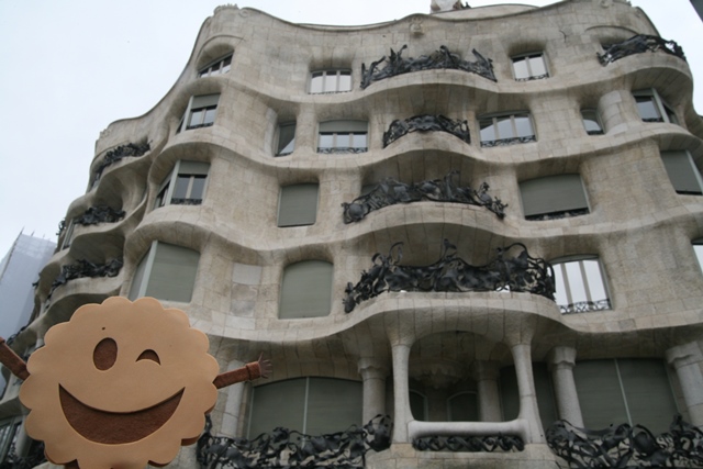 Casa Milà en Barcelona