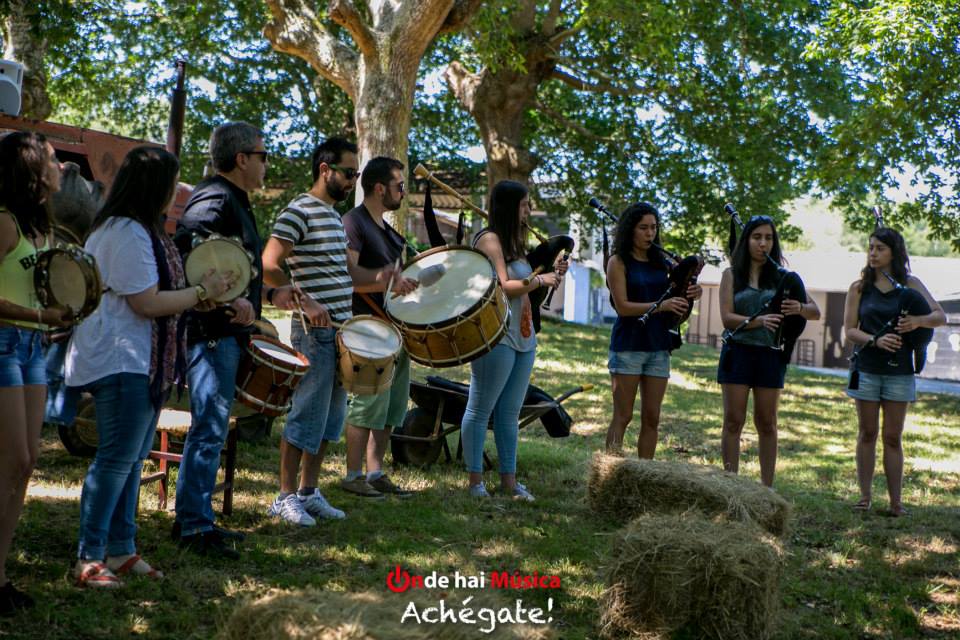 Falcatrueiros en el Festival Monterrosón - Fotografía de Xaime Cortizo