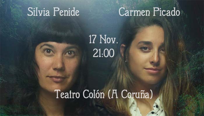 Silvia Penide y Carmen Picado en A Coruña