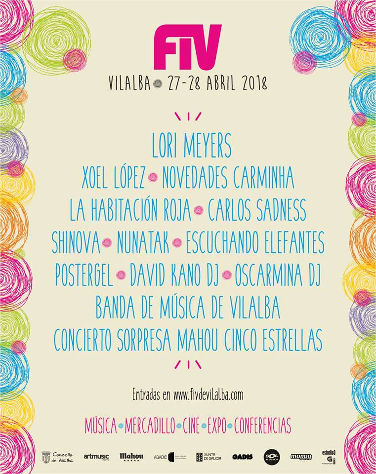 Cartel del FIV de Vilalba 2018