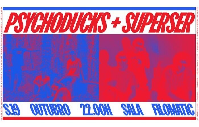 Galicia Molona regresa con los conciertos de Psychoducks y Superser